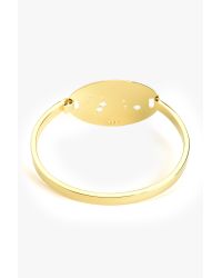 7 For All Mankind - Yellow Leo Hinged Bracelet - Lyst