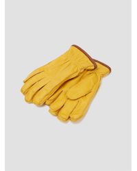 Hestra - Ornberg Gloves Yellow for Men - Lyst