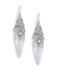 Alexis Bittar | Metallic Lucite Glacial Crystal Fractured Dangle Earrings | Lyst