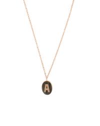 Carolina Bucci | Metallic 'a' Initial Necklace | Lyst
