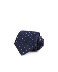 Thomas Pink | Blue Sullivan Spot Skinny Tie for Men | Lyst