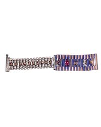 Iosselliani | Blue Faded Ink Rose Bracelet | Lyst