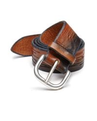 Orciani | Black Textured Leather Belt for Men | Lyst