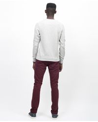 Scotch & Soda - Gray Home Alone Crewneck - Grey for Men - Lyst