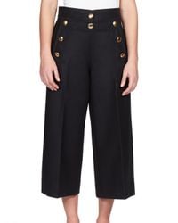Sacai | Black Luck Sailor Culotte Pants | Lyst