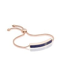 Monica Vinader | Pink Lapis Baja Bracelet | Lyst
