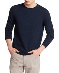 Theory | Blue Slim-fit Merino Wool Sweater for Men | Lyst