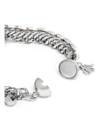 Assad Mounser | Metallic Spike Page Bracelet | Lyst