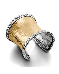 John Hardy | Metallic Wide Cuff | Lyst