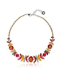 Antica Murrina - Gray Elite 1 Murano Glass Necklace - Lyst