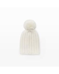 Club Monaco | White Calynda Wide-rib Hat | Lyst