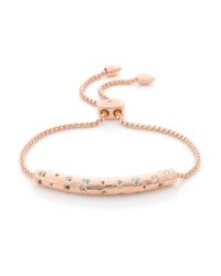 Monica Vinader | Metallic Esencia Scatter Chain Bracelet | Lyst