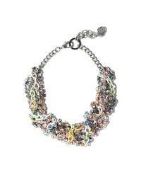 Fenton | Metallic Shinde Pointed Gem Collar | Lyst