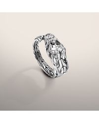 John Hardy | Metallic Mermaid Ring for Men | Lyst