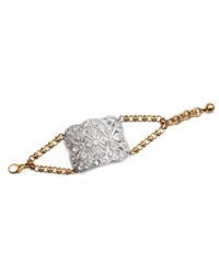 Lulu Frost - Metallic Art Deco Bracelet #6 - Lyst