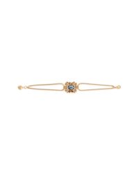 Scho | Blue Thunder Coated Crystal Bracelet | Lyst