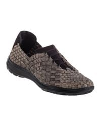 Bernie Mev | Metallic Victoria Sneaker Bronze Fabric | Lyst