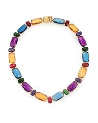 Marco Bicego | Metallic Murano Semi-precious Multi-stone & 18k Yellow Gold Collar Necklace | Lyst