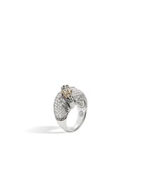 John Hardy | Red Legends Naga Dome Ring | Lyst