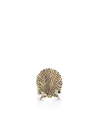Fausto Puglisi | Metallic Gold Shell Cuff | Lyst