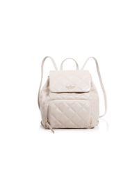 Kate Spade | White Bloomingdale's Exclusive Jessa Quilted Mini Backpack | Lyst