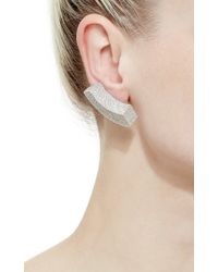 Vhernier | Metallic Dondolo Pave Diamonds Earrings | Lyst