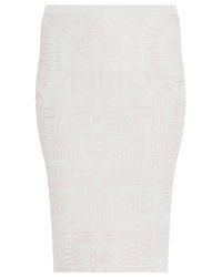 Mary Katrantzou | Multicolor Alphabet Pencil Skirt | Lyst