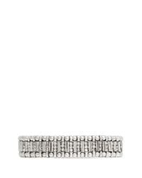Philippe Audibert | Metallic Metal Bead Rhinestone Elastic Bracelet | Lyst