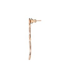 Monica Vinader | Metallic Riva Diamond Hoop Cocktail Earrings | Lyst