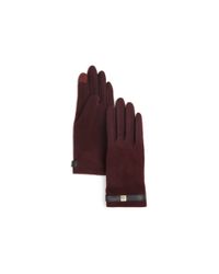 Pink Pony | Purple Lauren Tech Belt Gloves | Lyst