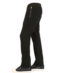 Rick Owens | Black Drkshdw Low Crotch Cotton Jersey Shorts for Men | Lyst