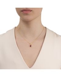 Monica Vinader | Purple Mini Siren Bezel Pendant | Lyst