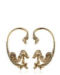 Roberto Cavalli | Metallic Arion Gold Plated Mono Ear Cuff | Lyst