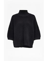 French Connection | Black Spring Mozart High Neck Jumper | Lyst