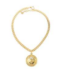 KENZO - Multicolor Cyclops Tiger Necklace - Lyst