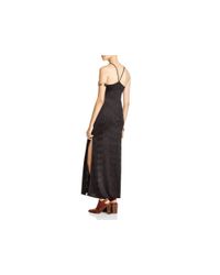 Free People | Black She Moves Maxi Dress | Lyst