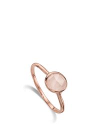 Monica Vinader | Metallic Siren Stacking Ring | Lyst