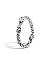 John Hardy | Yellow Legends Macan 9mm Station Bracelet In Silver | Lyst
