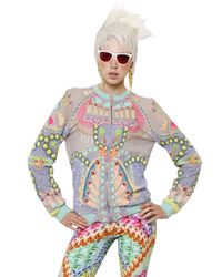 Manish Arora | Multicolor Sequined Chiffon Jacket | Lyst