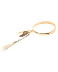 Chloé | Metallic Harlow Feather Bangle | Lyst