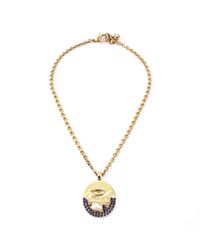 Lulu Frost - Metallic Lake Medallion Necklace - Lyst