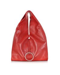 Jil Sander - Red Dita Minimal Tote Bag - Lyst