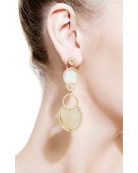 Bochic | Fancy Yellow Sapphire and Diamond Double Drop Earrings | Lyst