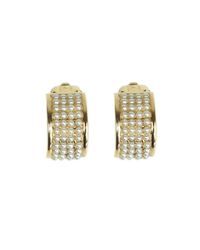 Rarities - Metallic Givenchy Petite Pearl Earrings - Lyst