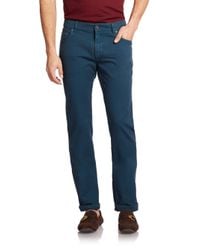 Ferragamo | Blue Straight-leg Jeans for Men | Lyst