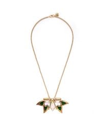 Scho | Green Holly Glass Beads Necklace | Lyst