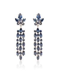 House of Lavande | Blue Chandelier Clip On Earrings | Lyst