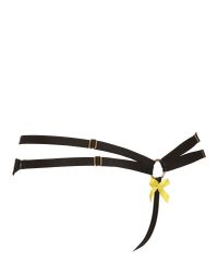 Bordelle | Black Techno Mesh Thong | Lyst