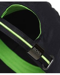 BOSS Green Black Logo Cap for men