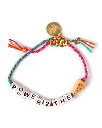 Venessa Arizaga | Multicolor 'Don'T Talk To Me' Bracelet | Lyst
